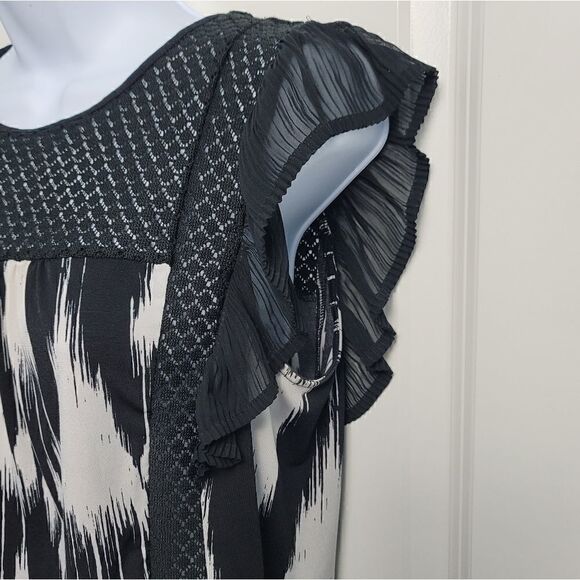 WORTHINGTON Short Sleeve Blouse - Picture 2 of 8